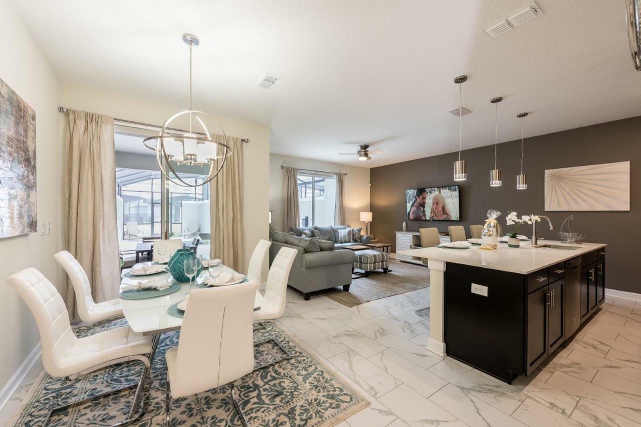 Amazing Home With A Nice Private Pool Near Disney Kissimmee Bagian luar foto